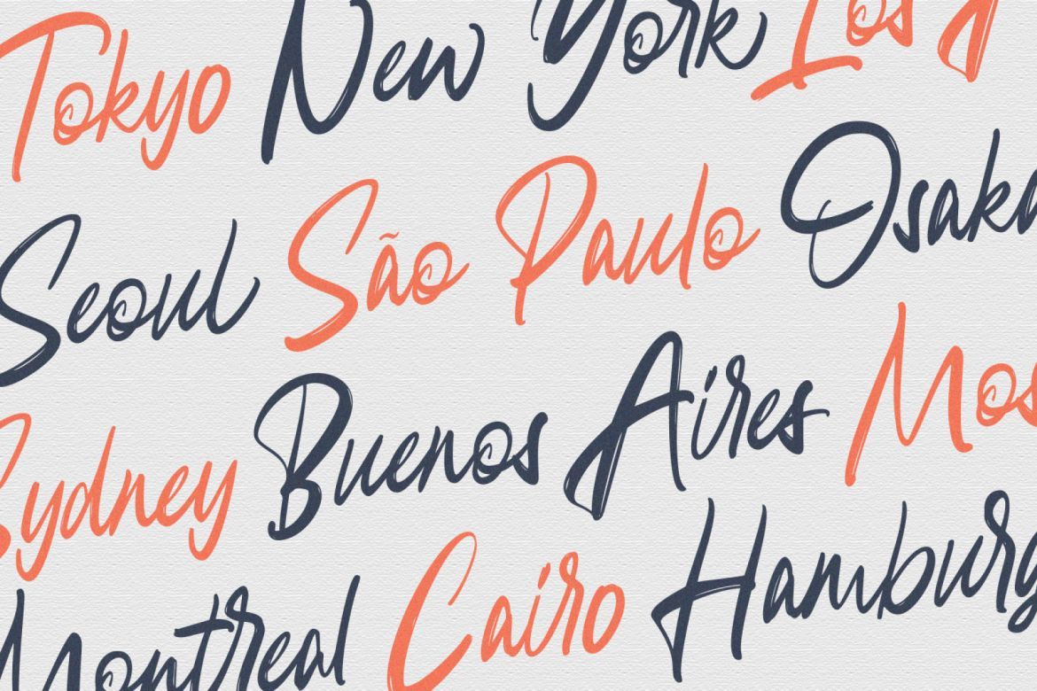 Eberthany Brush Script - view 3