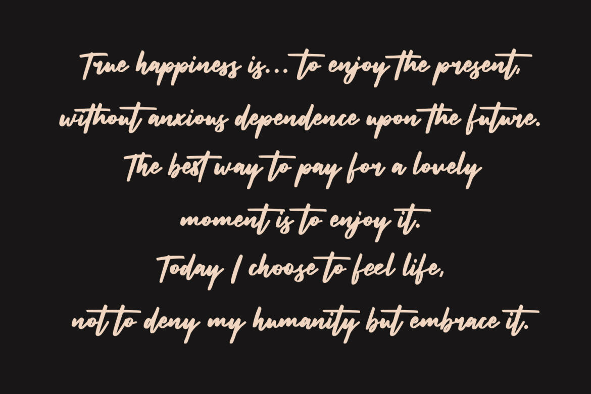 Sunsetstill Signature Script - Free Font - view 6