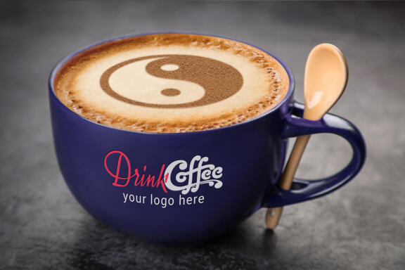 Coffee Latte - Free Mockup 2