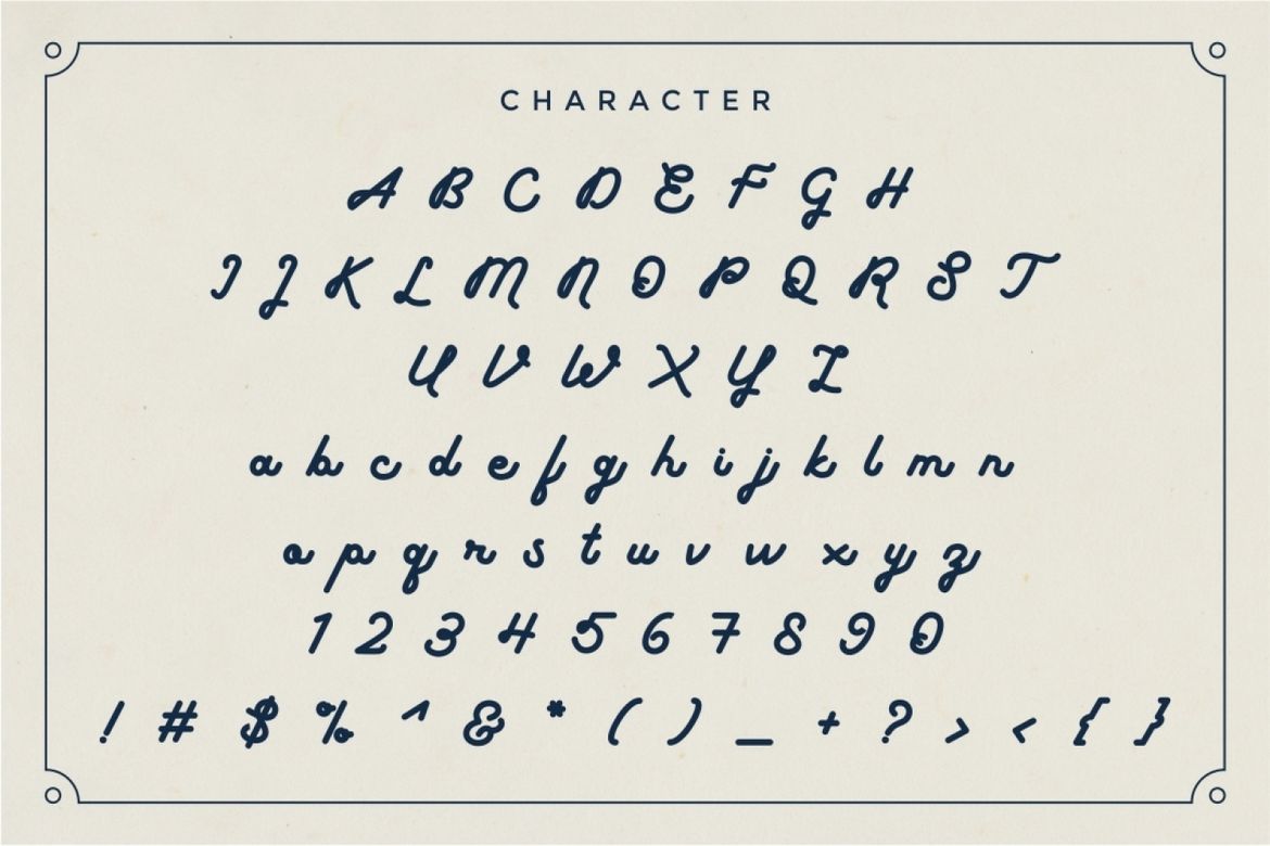 Boldline Monoline Script - view 6