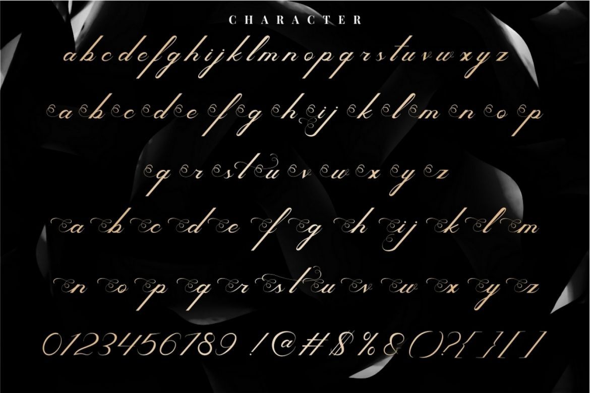 Melodious Script - view 8