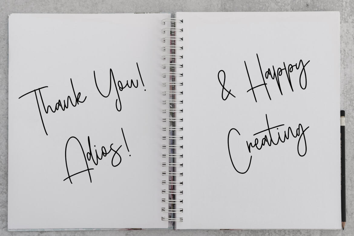 Basicschrift Monoline - Free Script Font - view 10