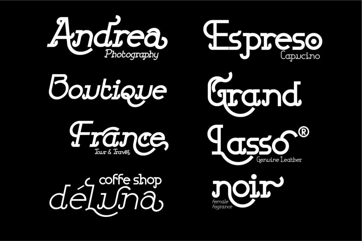 Barcelona Display Font Family - view 5