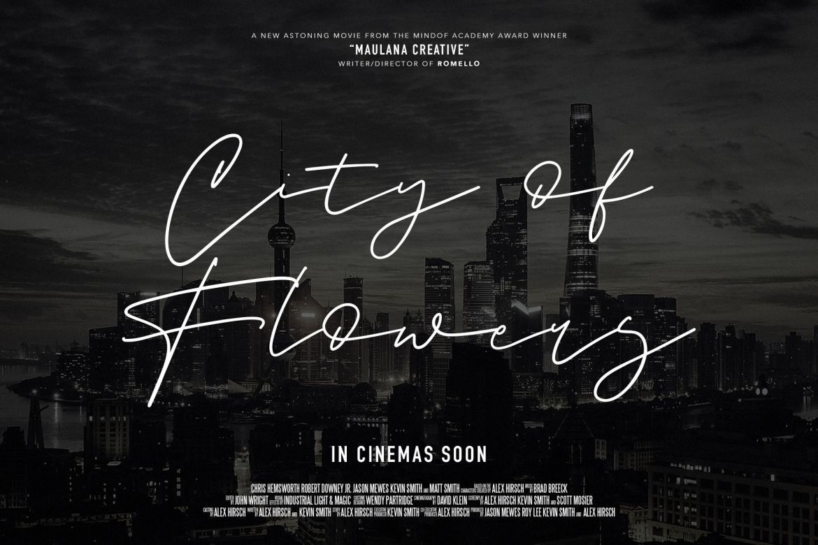 Romello Brush Signature Font - view 2