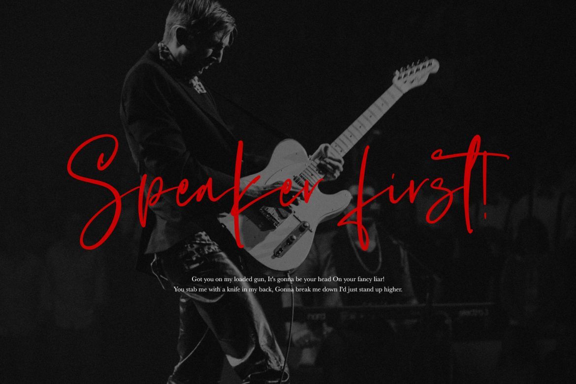 Hovercut Brush Script Font - view 3