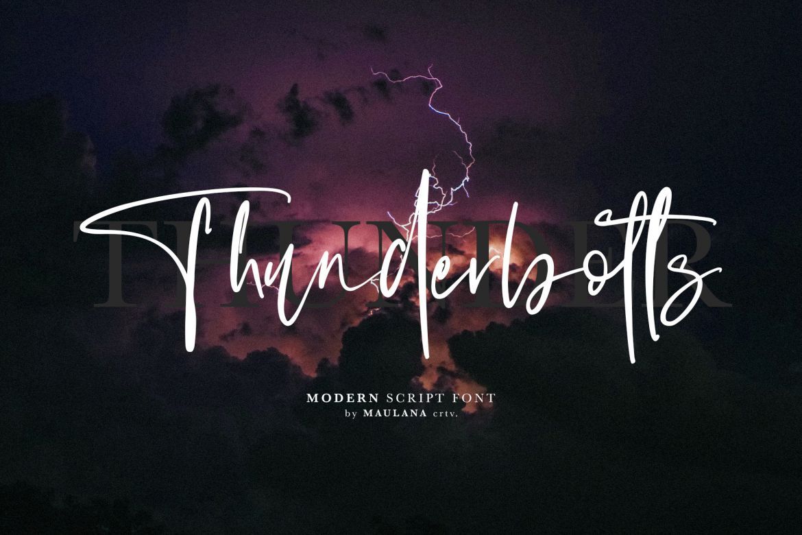 Hovercut Brush Script Font - view 4
