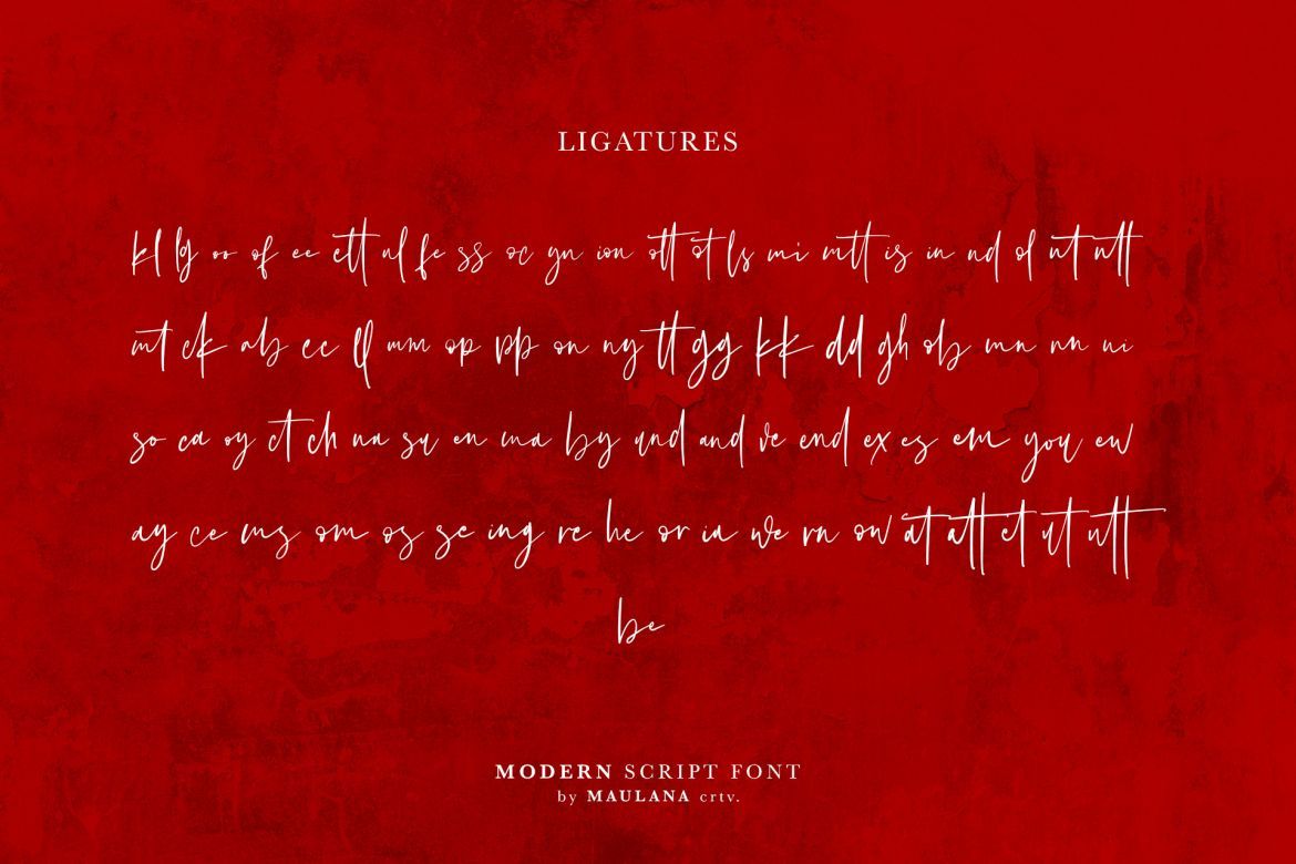 Hovercut Brush Script Font - view 9