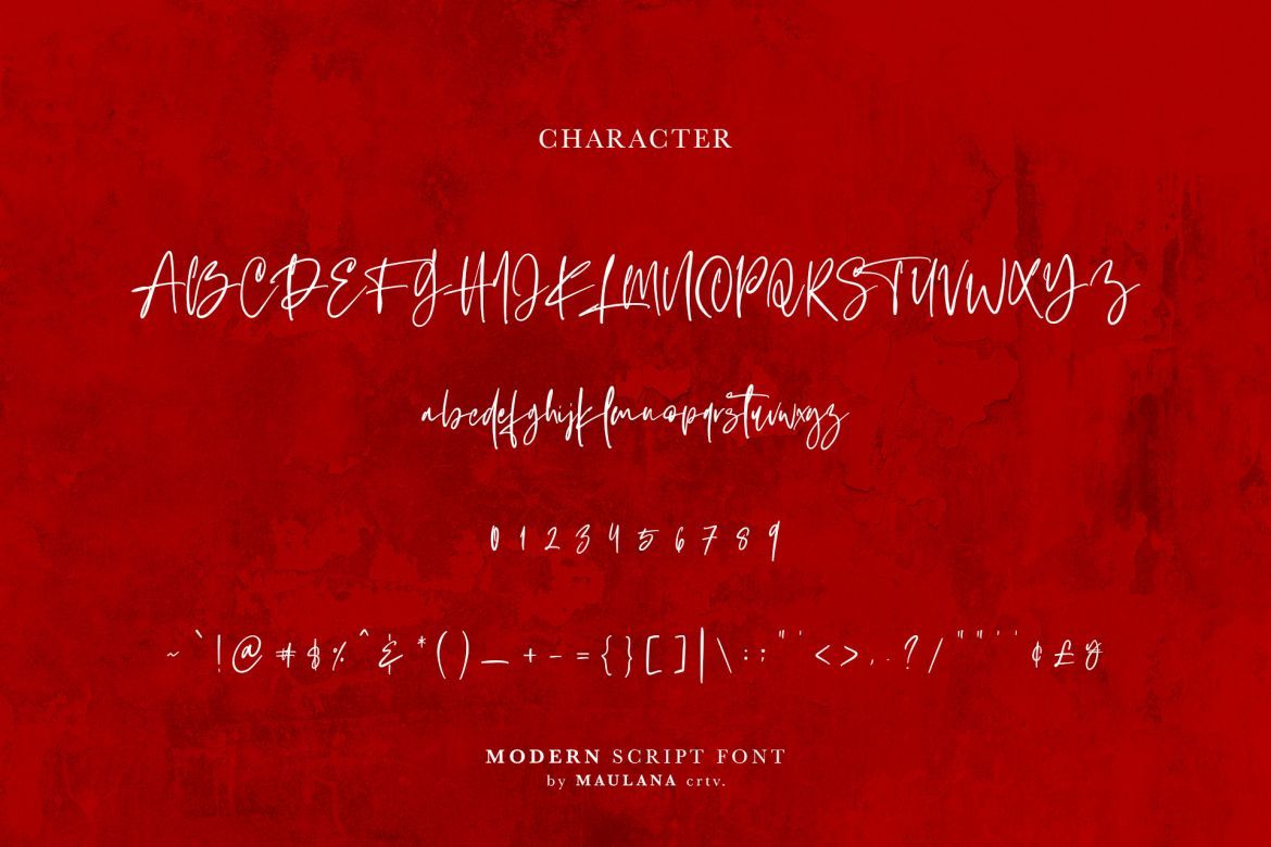 Hovercut Brush Script Font - view 10