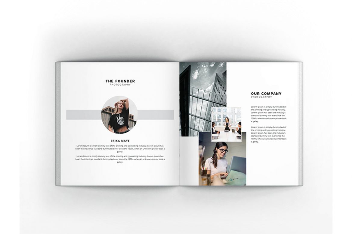 Mozarelic Photography Square Brochure
