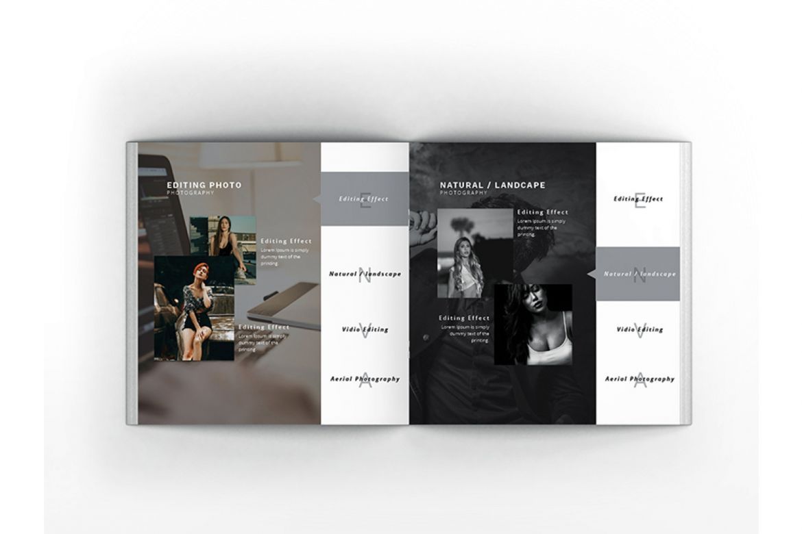 Mozarelic Photography Square Brochure - view 4