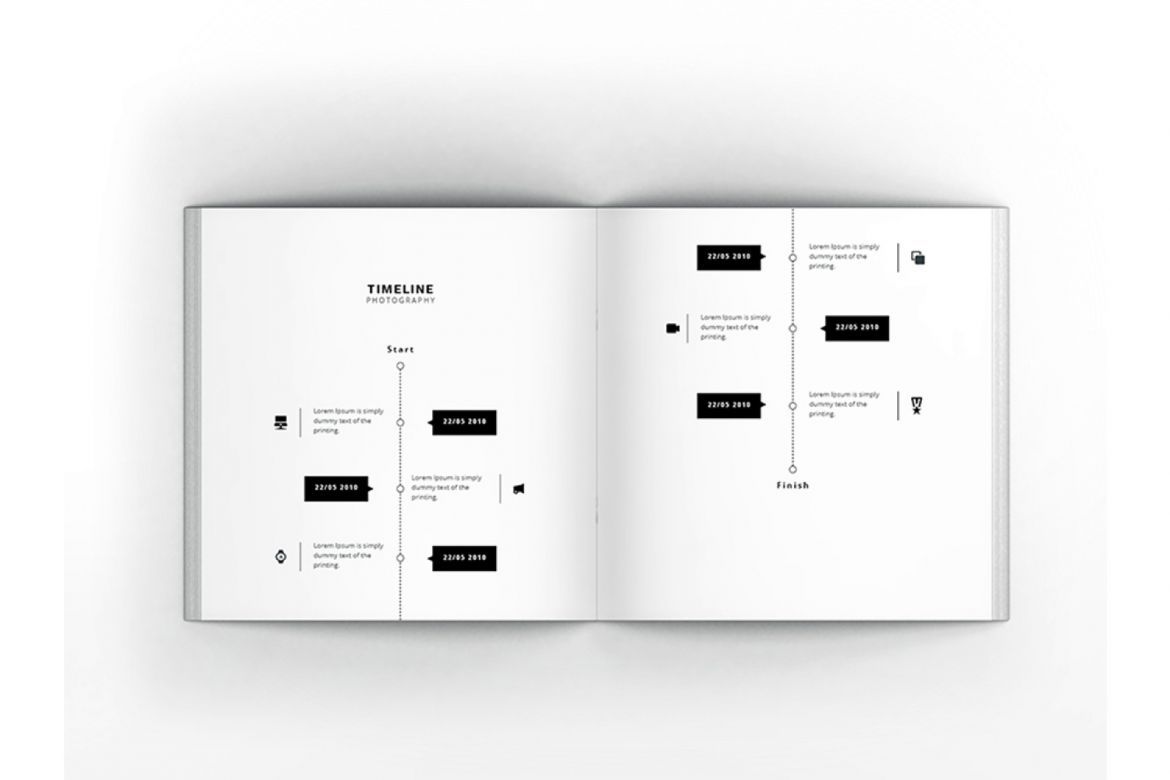 Mozarelic Photography Square Brochure alternate