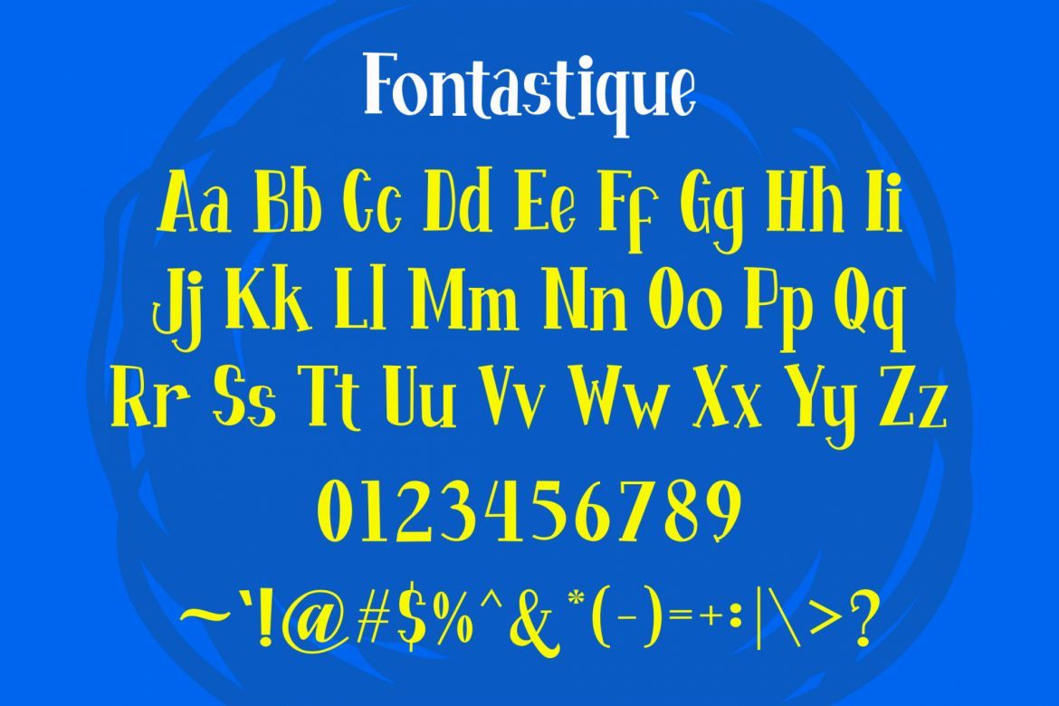 Fontastique Font - view 4