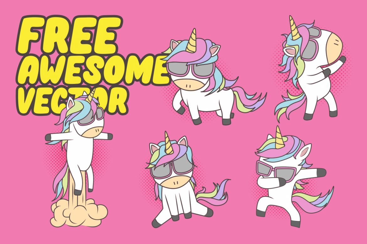 Unicorn Pop Font alternate