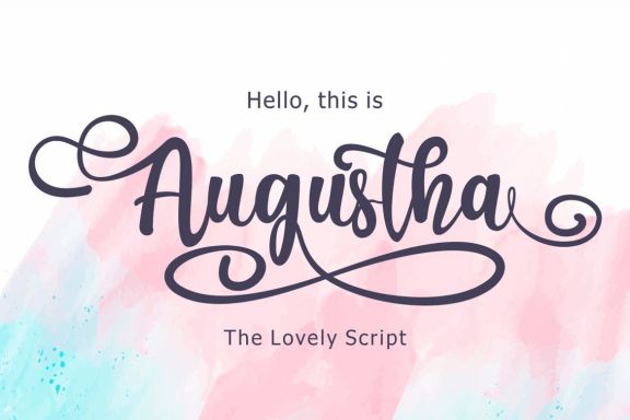 Augustha Script