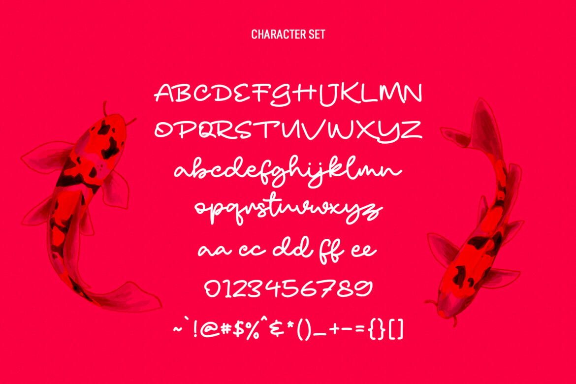 La Roux Monoline FREE Script Font - view 8