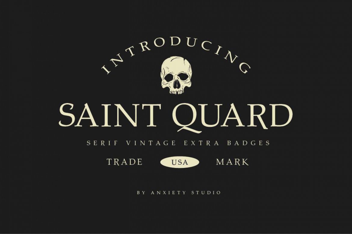 Saint Quard Serif Extra Logo