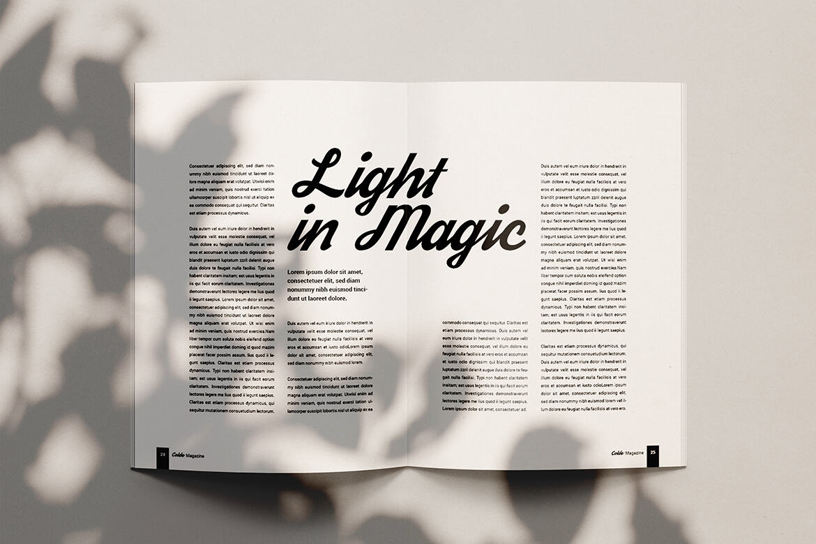 Colde - FREE Streetwear Fashion Magazine Template - view 13