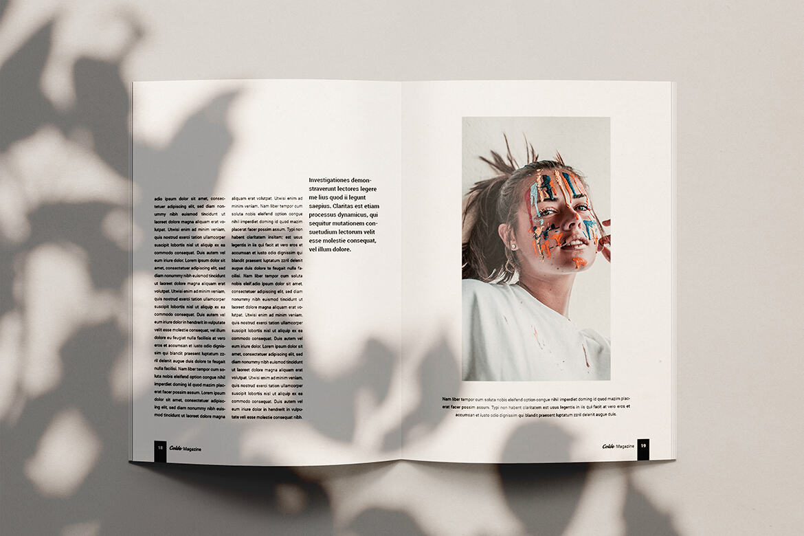 Colde - FREE Streetwear Fashion Magazine Template - view 10