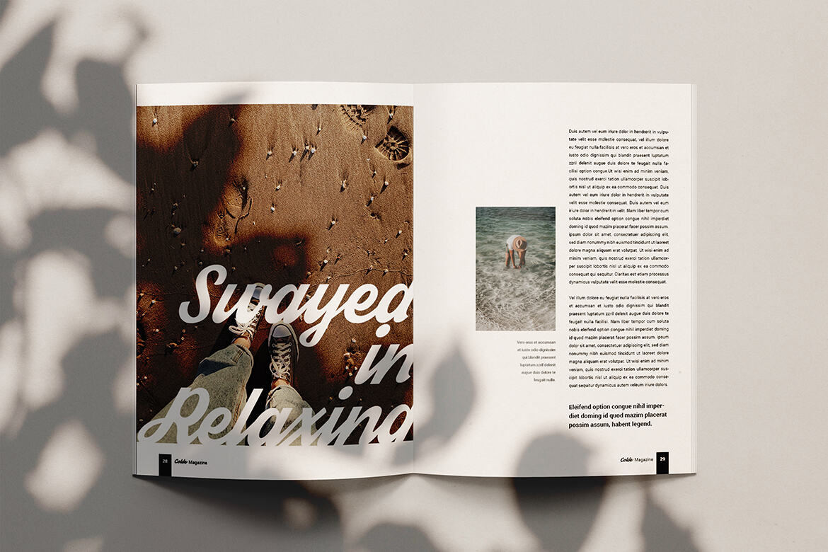 Colde - FREE Streetwear Fashion Magazine Template - view 15