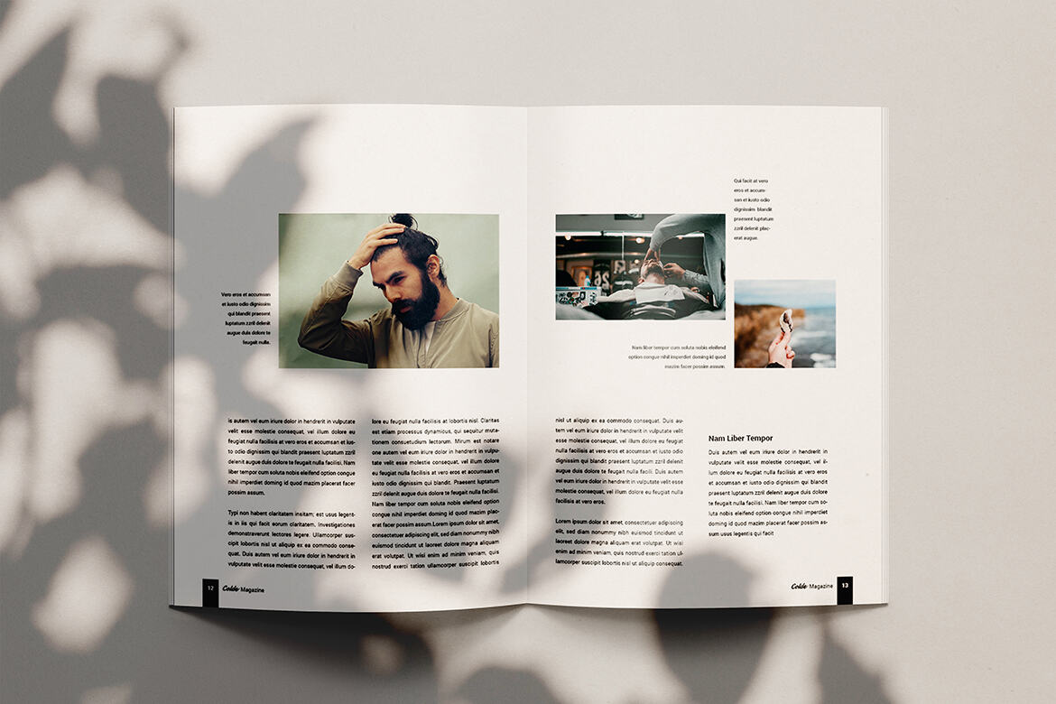 Colde - FREE Streetwear Fashion Magazine Template - view 7