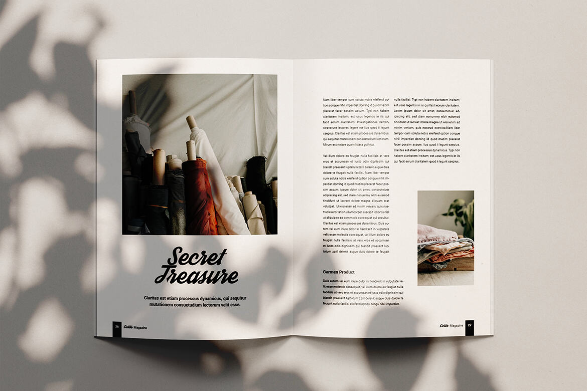 Colde - FREE Streetwear Fashion Magazine Template - view 14