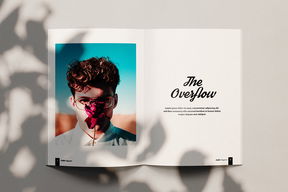 Colde - FREE Streetwear Fashion Magazine Template - view 3