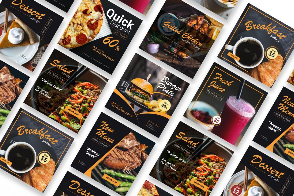 Food Instagram post Vol. 1 alternate