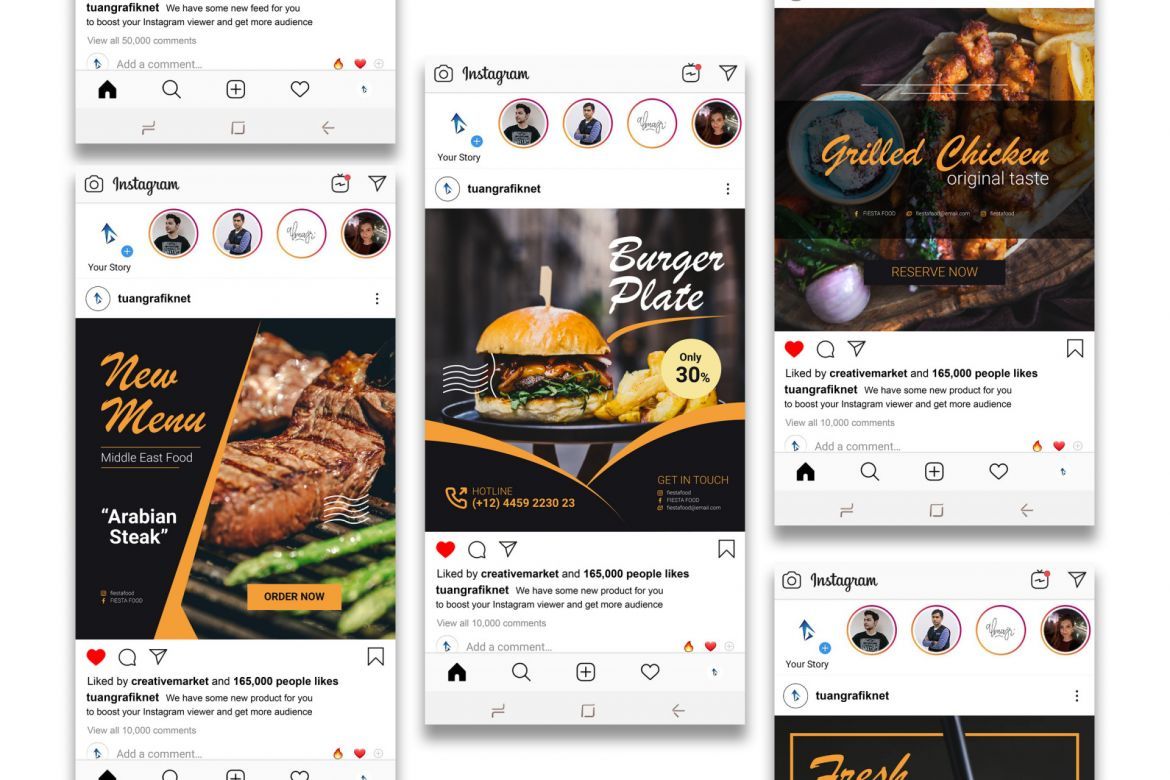 Food Instagram post Vol. 1 - view 4