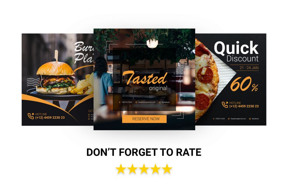 Food Instagram post Vol. 1 - view 5