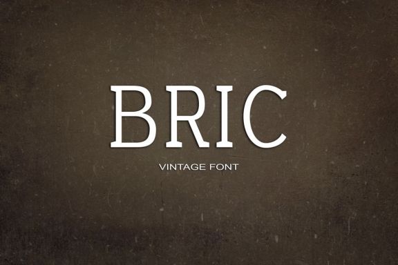Bric Serif Font