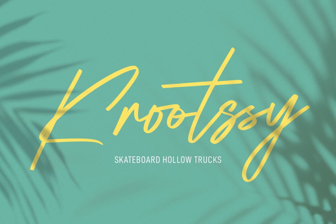 Infamous Rush FREE Signature Script Font - view 5