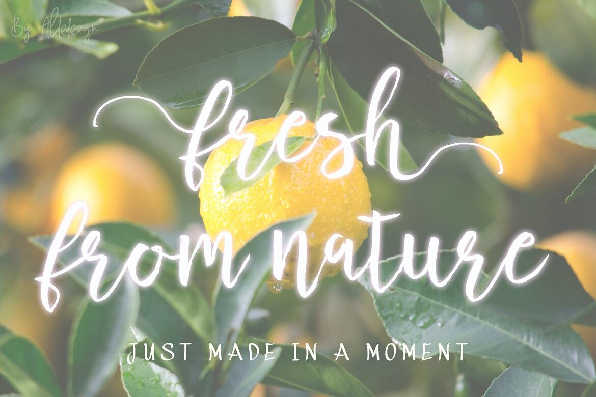 Butter Mellow - Free Font - view 3