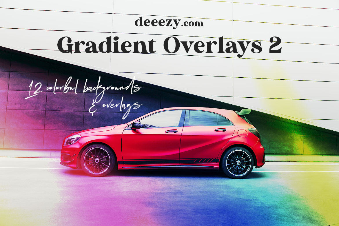 Free Color Gradient BG & Overlays 2 - view 2