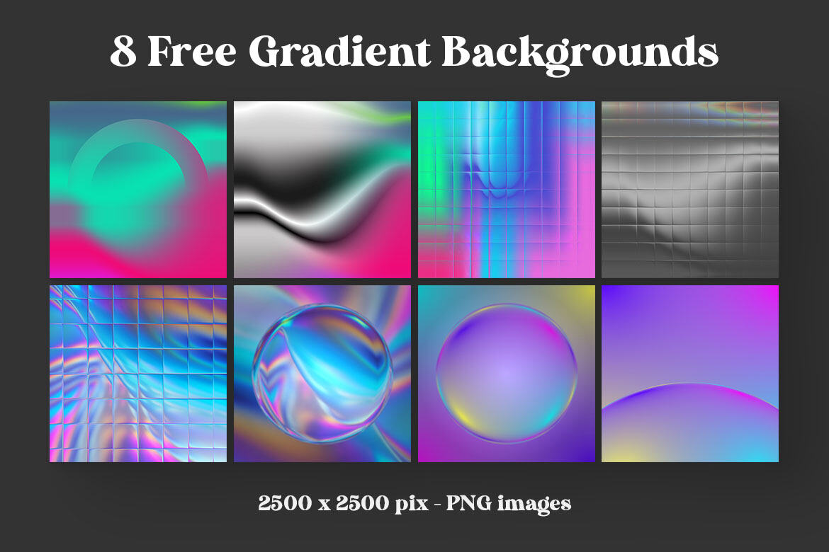 Free Creative Gradient Backgrounds 2 - view 5