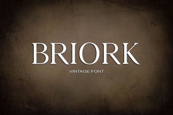 Briork Serif Font
