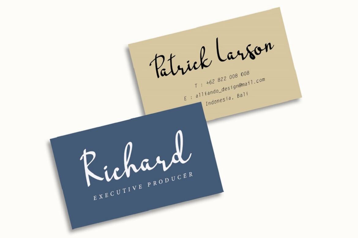 Riding Monday - Free Font alt