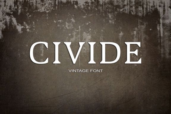 Civide Serif Font