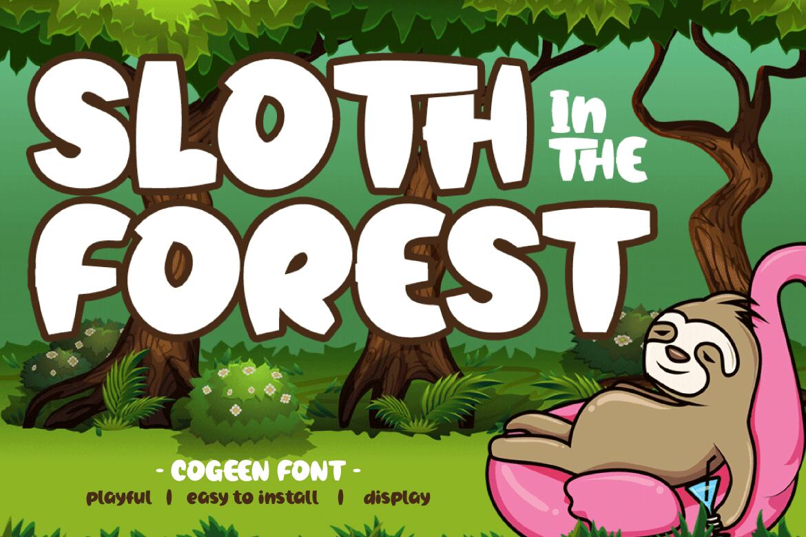 Cogeen - Free Font - view 7