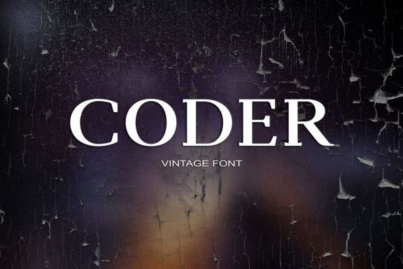 Coder Serif Font