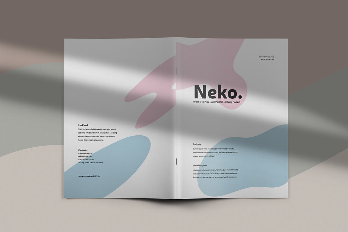 Neko - Free Brochure Template - view 11