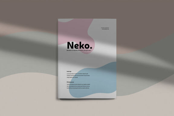 Neko - Free Brochure Template