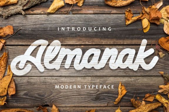 Almanak - Modern Typeface - view 1