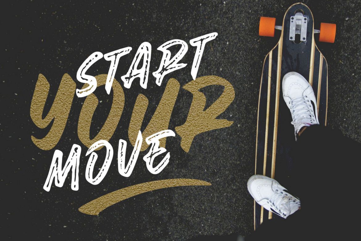 Awesome Journey brush font - view 11