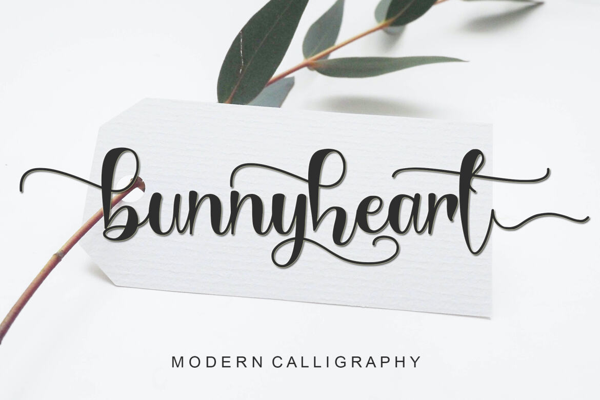 Bunnyheart - Free Font alternate
