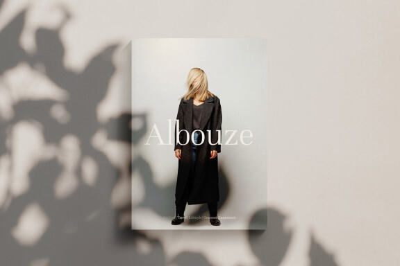 Albouze - Minimalist FREE Magazine Template