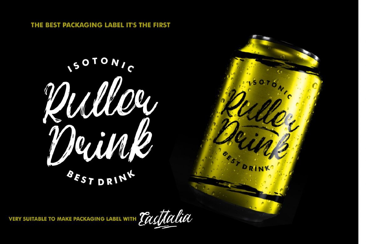 Easttalia - Brush Font alt