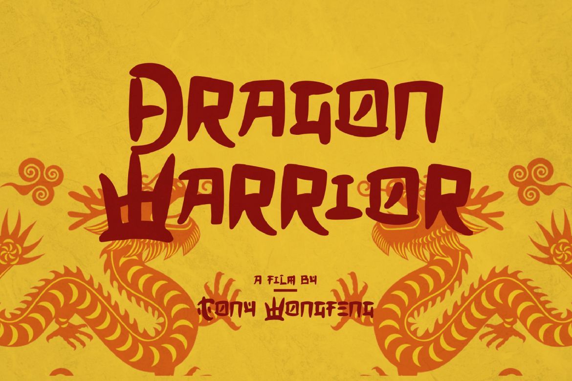 Meifen - Chinese Display Font alternate