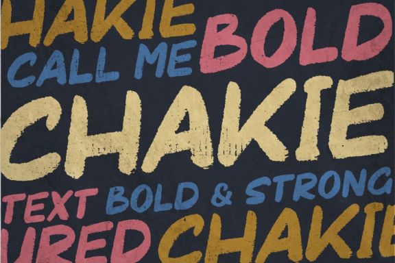Chakie - Bold Brush Font