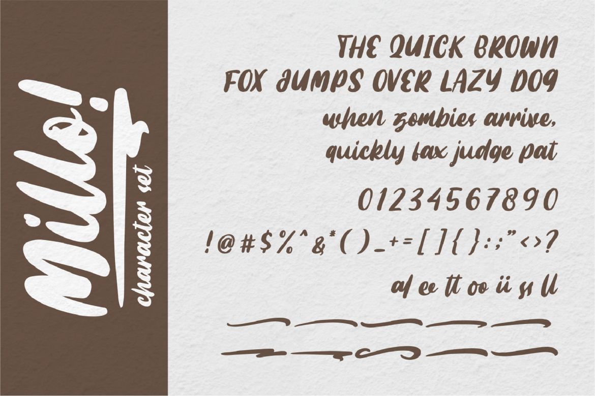 Millo Brush Script - view 5
