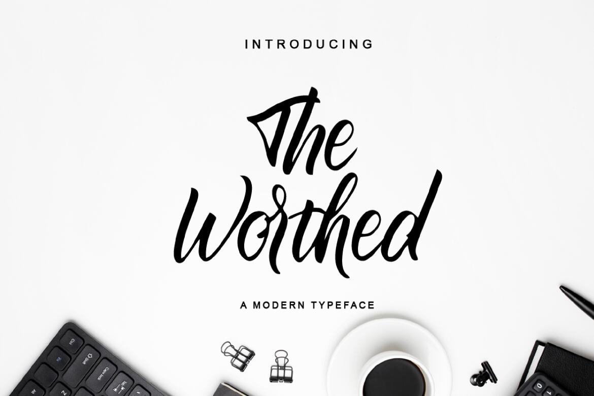 The Worthed - Free Handwritten Font alternate